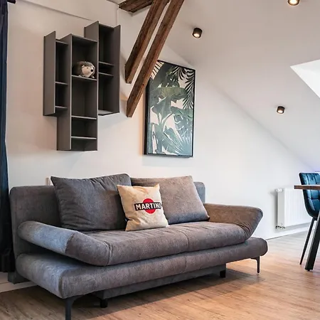 Crest - Riverside Lofts Mit Parken I Balkon I Kueche I Regendusche *