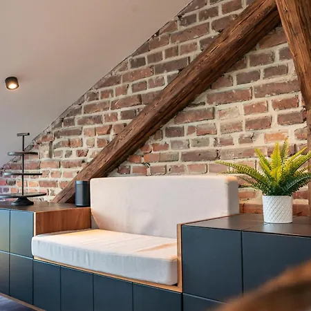 Crest - Riverside Lofts Mit Parken I Balkon I Kueche I Regendusche Passau